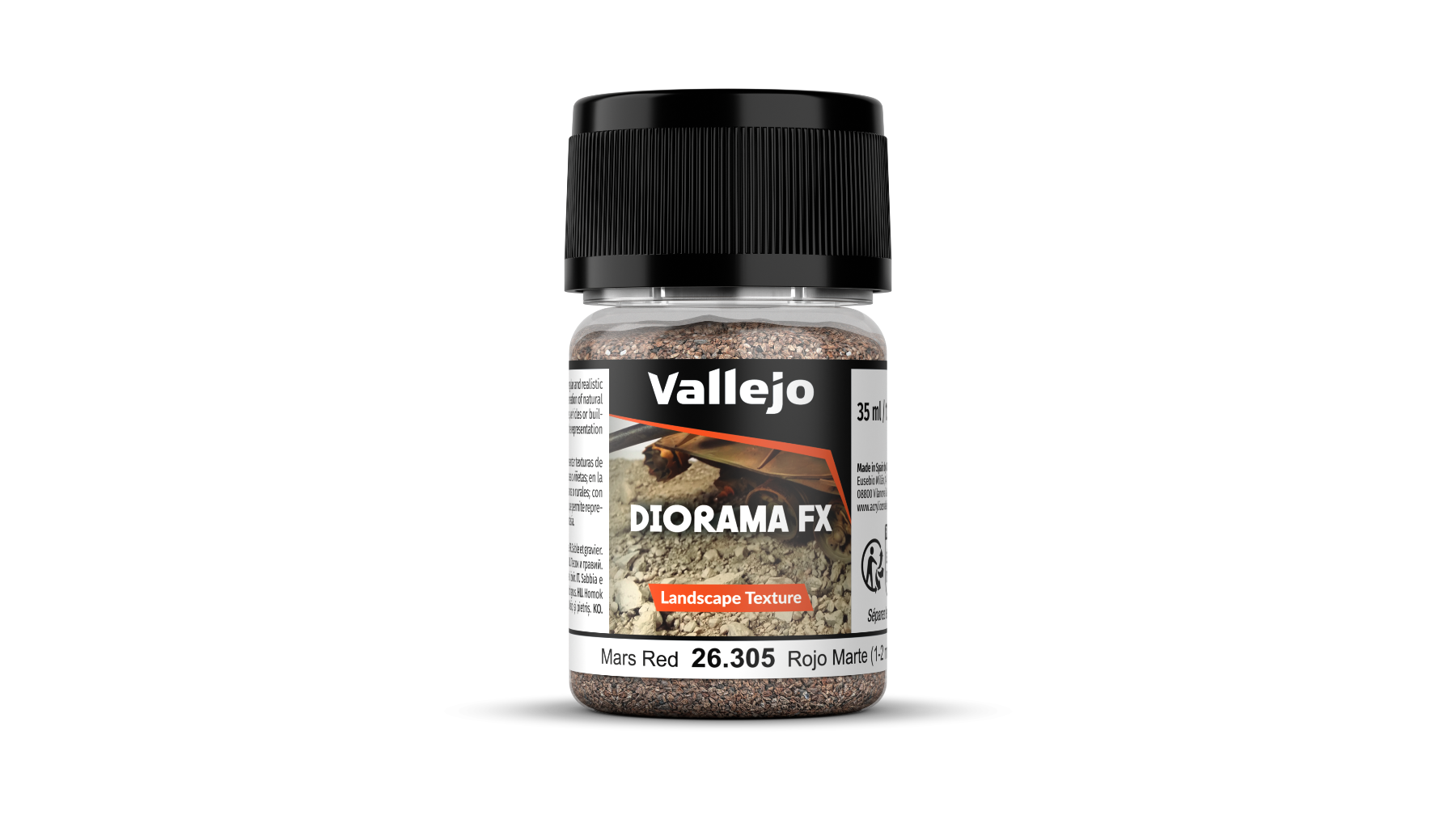 26305 DioramaFX Rojo Marte modelismo Acrylicos Vallejo