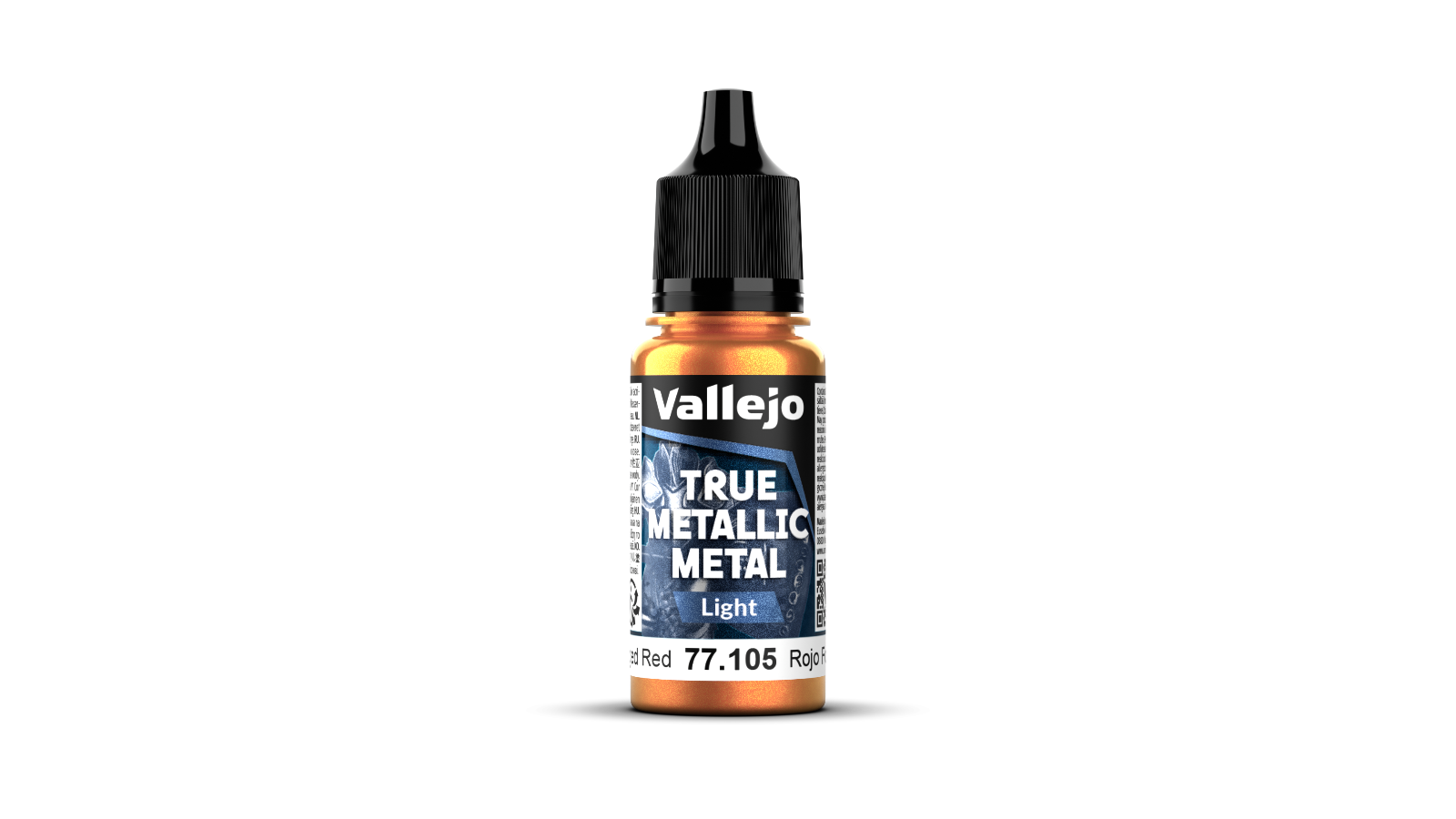 77105 True Metallic Metal modelismo Vallejo Rojo Forjado