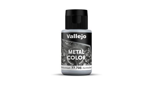 77706 Metal Color Aluminio Blanco modelismo Vallejo