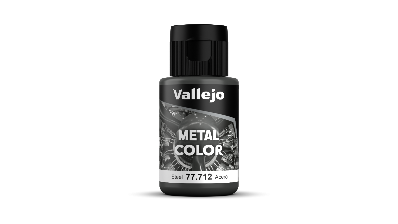 77712 Metal Color Acero modelismo Vallejo