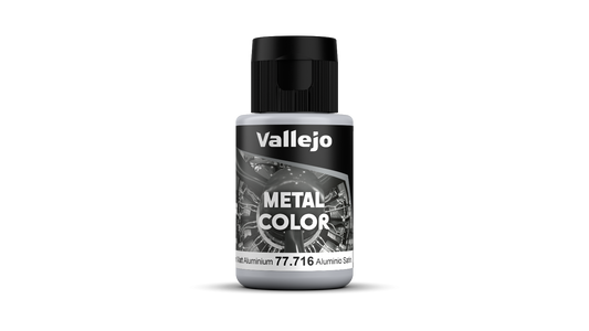 77716 Metal Color Aluminio Satinado modelismo Vallejo