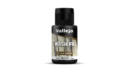 76518 WashFX negro modelismo Vallejo