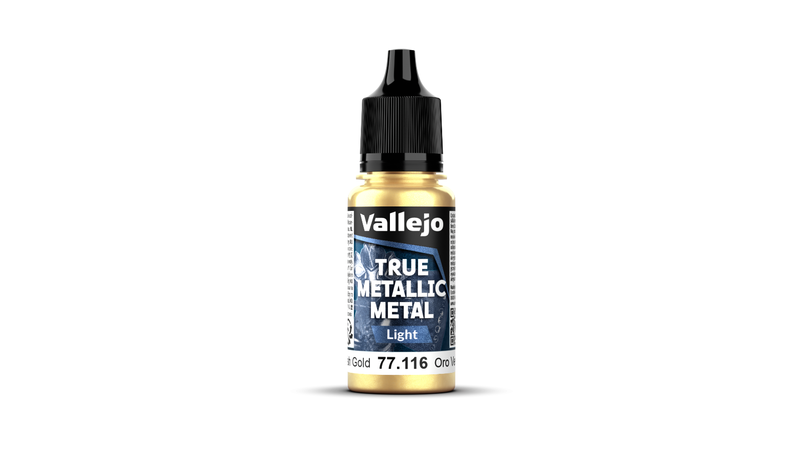 77116 True Metallic Metal Oro Verde modelismo Vallejo
