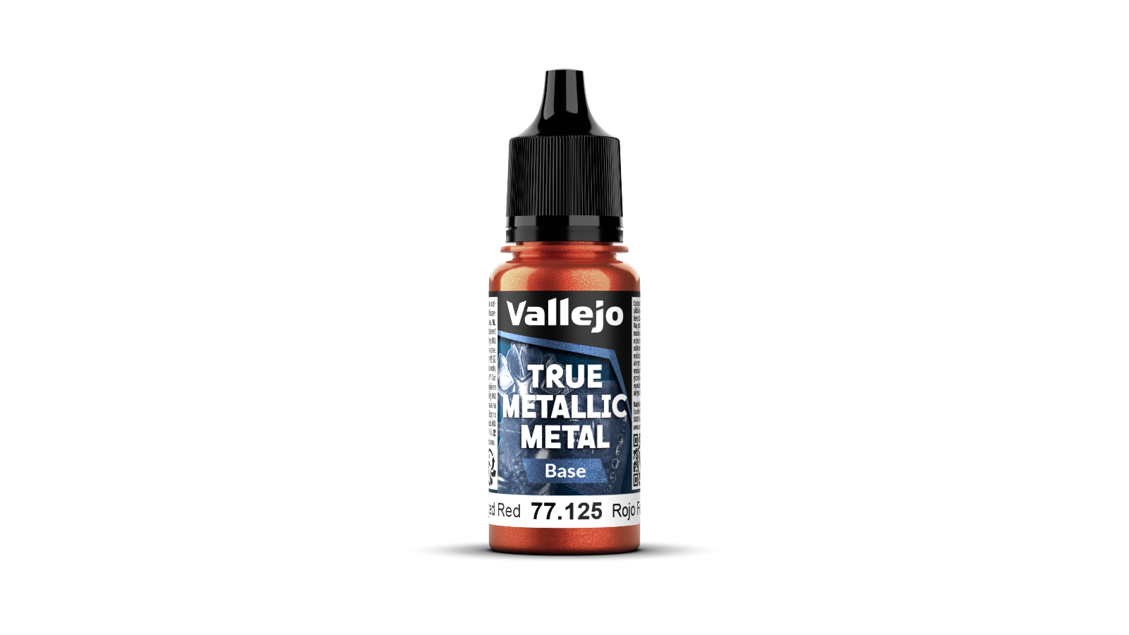 77125 True Metallic Metal Rojo Forjado modelismo Vallejo