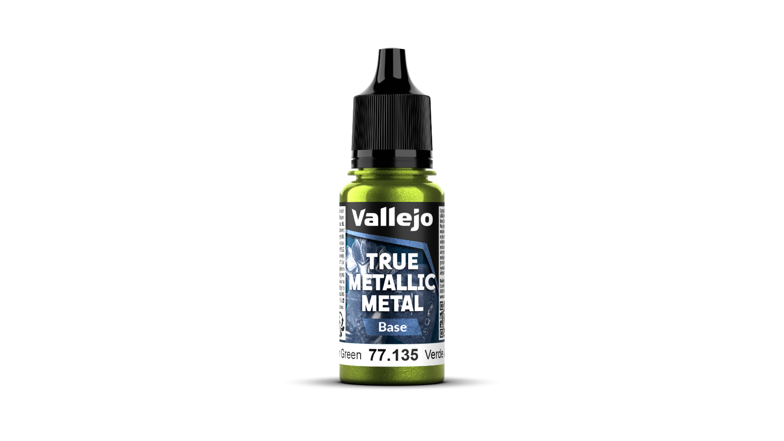 77135 True Metallic Metal Verde Ambar modelismo Vallejo