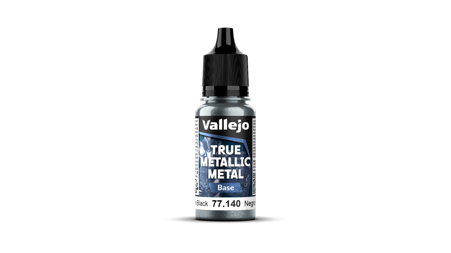 77140 Negro Obsidiana True Metallic Metal modelismo Vallejo
