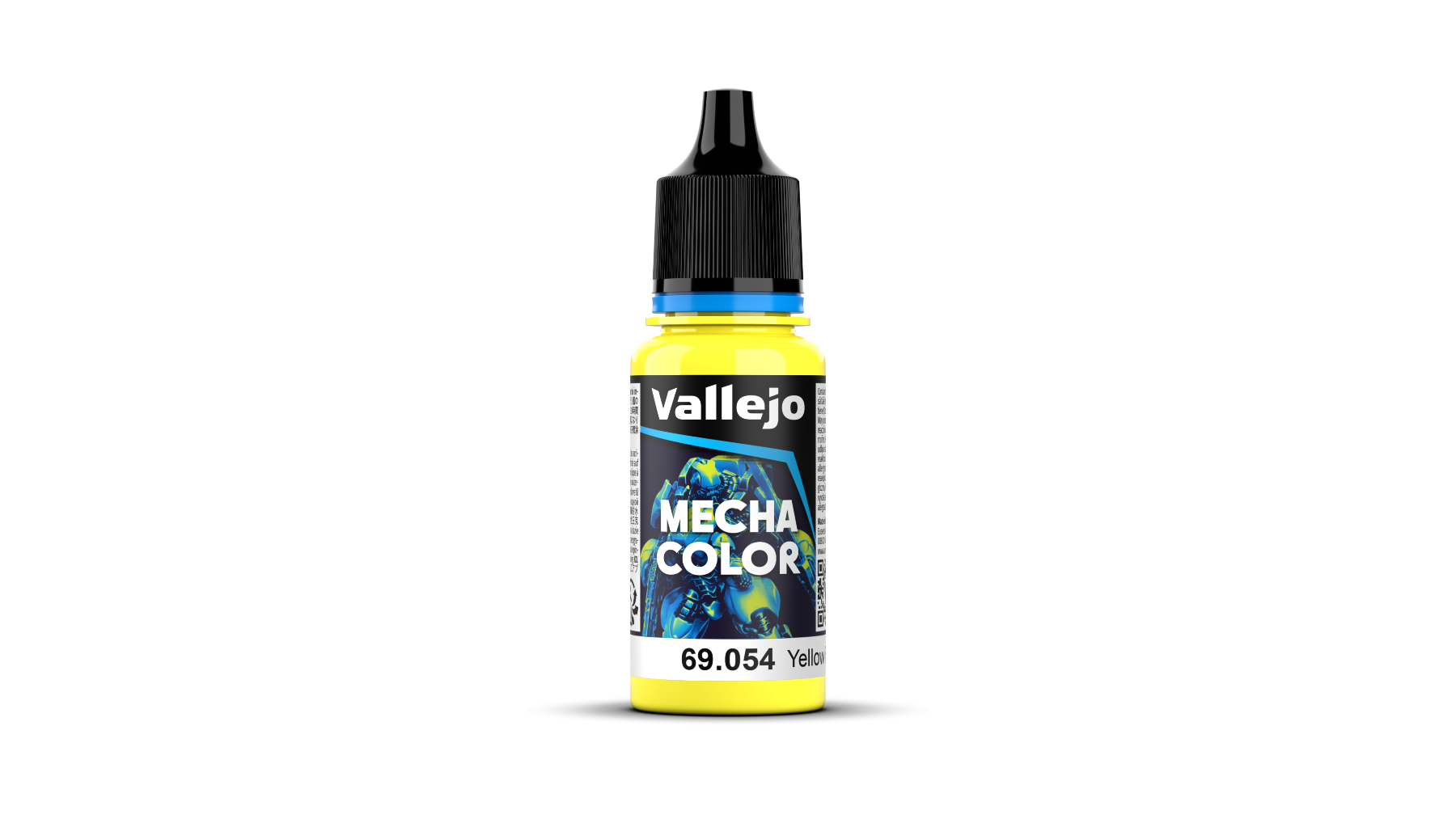 69054 MEC18 Yellow Fluorescent modelismo Vallejo