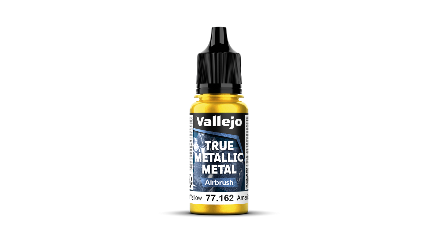 771612 Amarillo Radiante True Metallic Metal modelismo Vallejo 