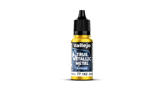 771612 Amarillo Radiante True Metallic Metal modelismo Vallejo 
