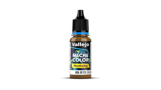 69813 MEC18 Weathering Oil Stains Gloss modelismo Vallejo