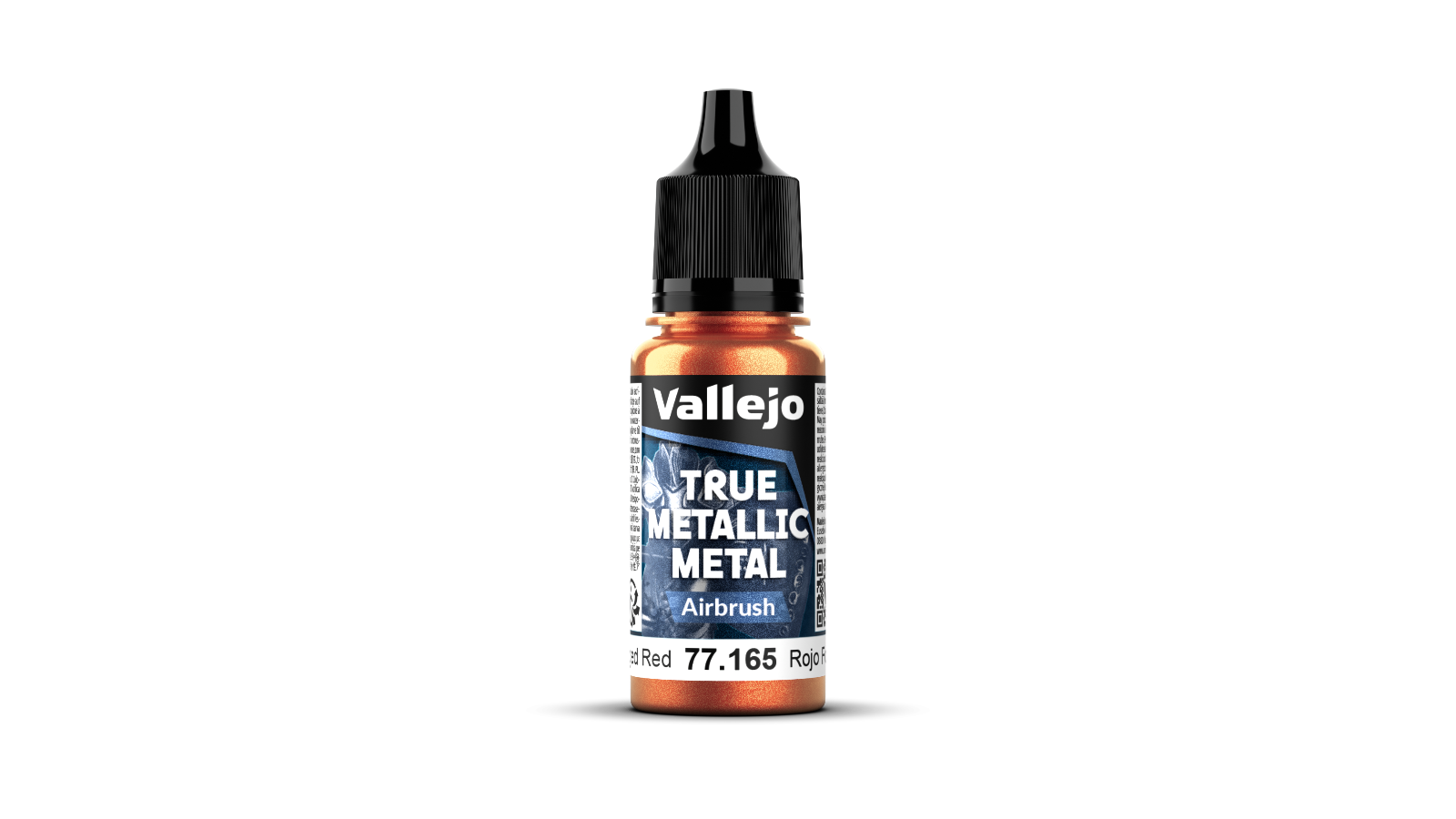 77165 True Metallic Metal modelismo Vallejo Rojo Forjado