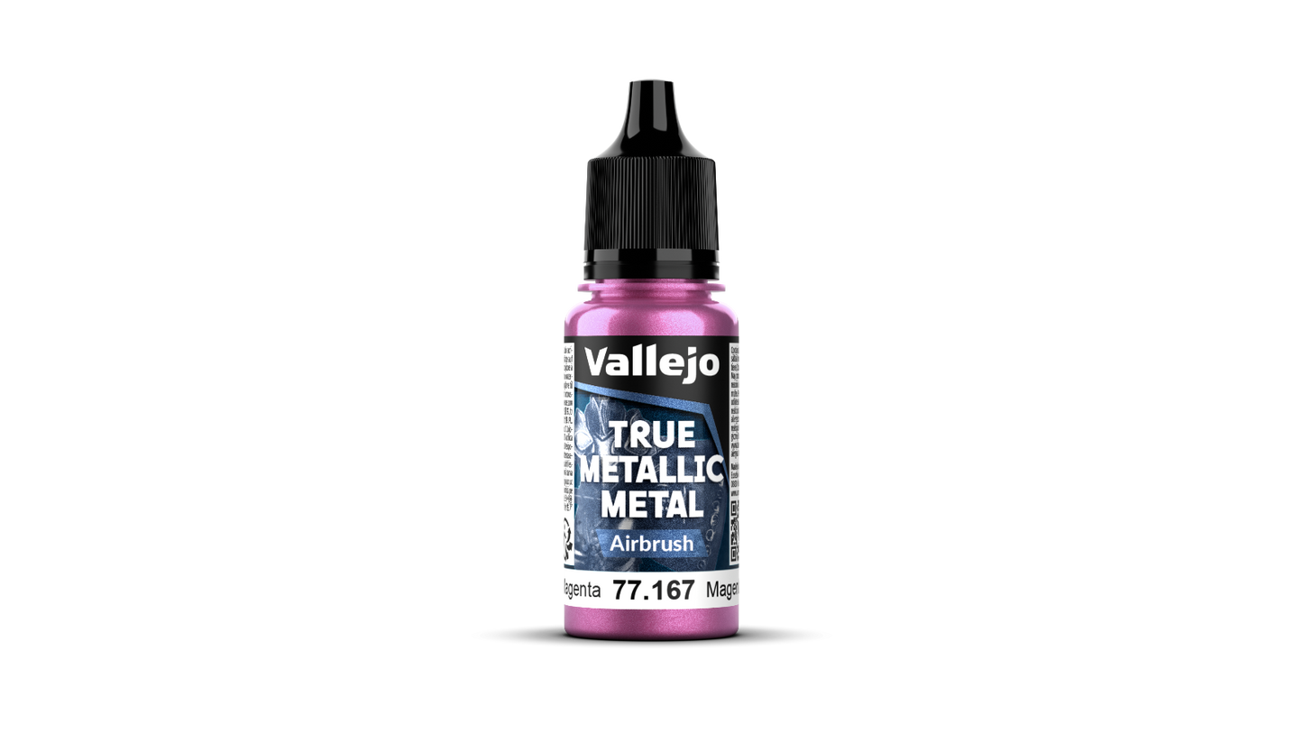 77167 True Metallic Metal modelismo Vallejo Magenta Carmesí