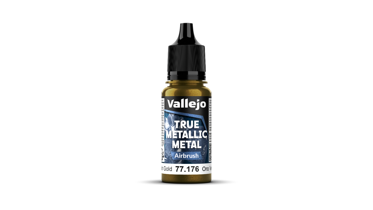 77176 Oro Verde True Metallic Metal modelismo Vallejo