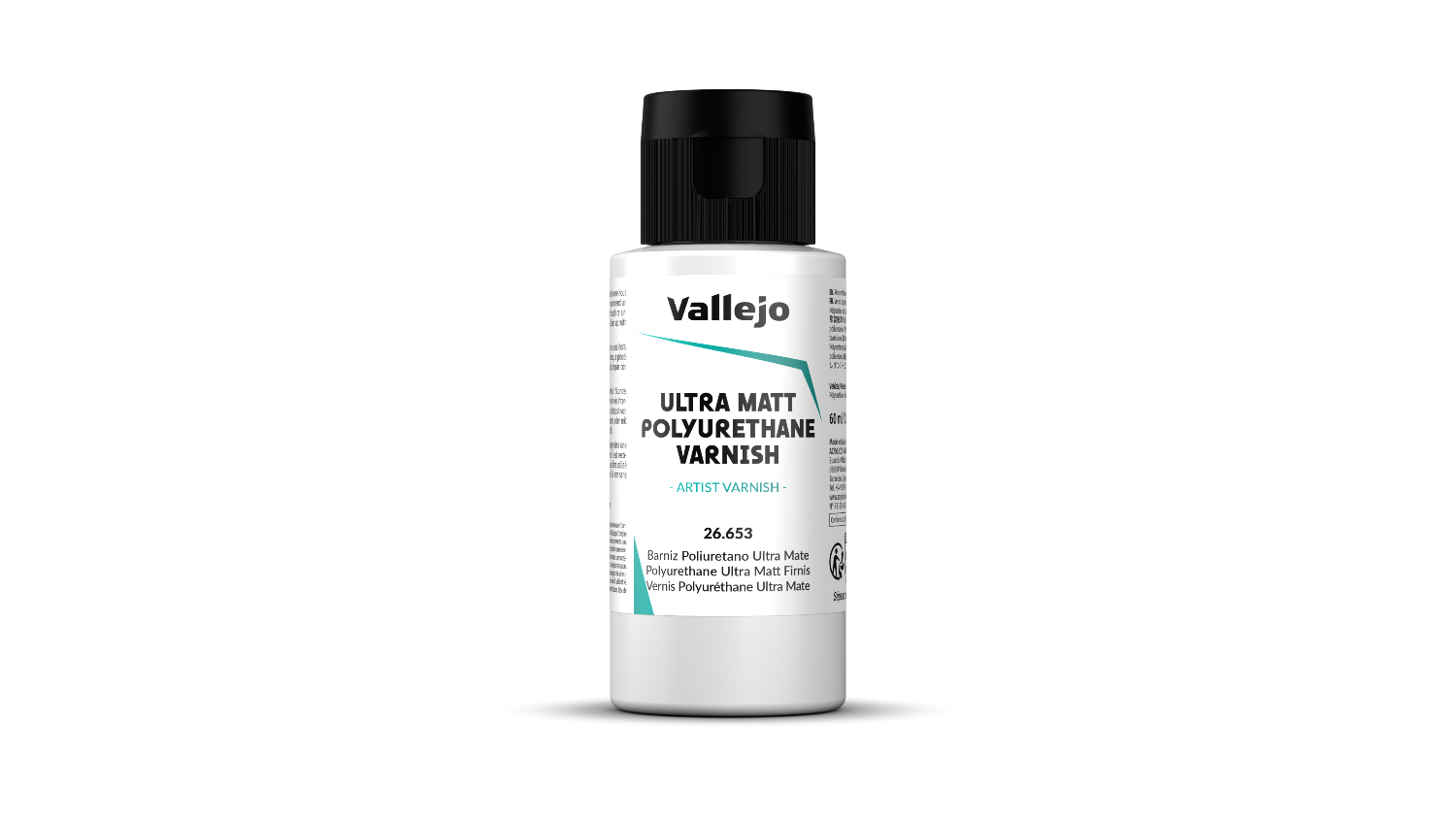 26653 Barniz Poliuretano Ultra Mate 60mll modelismo Acrylicos Vallejo