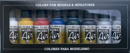 71174 Set modelismo Vallejo Colores Básicos