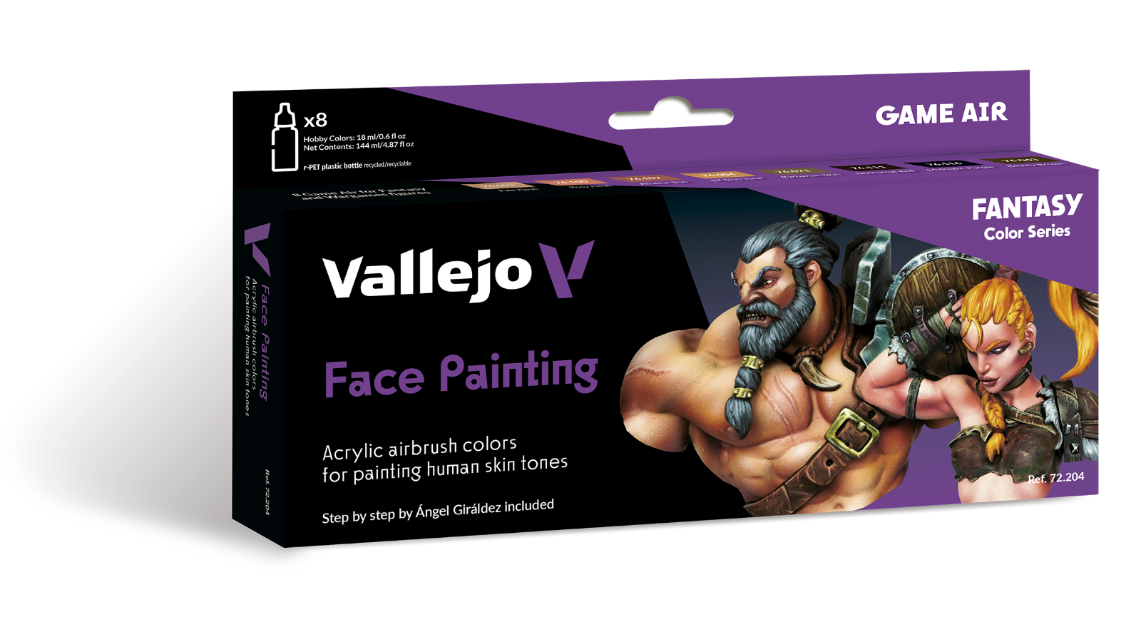 72204 Face Paintng Set modelismo