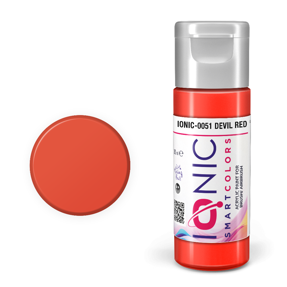 IONIC.0051  Rojo Diablo modelismo AMMO