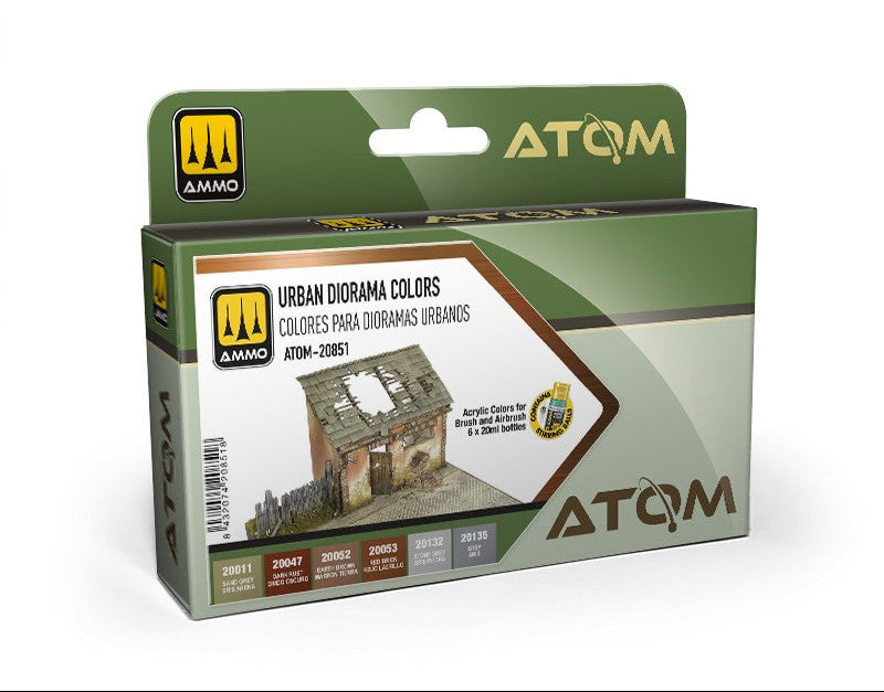 ATOM 20851 URban Diorama Colors