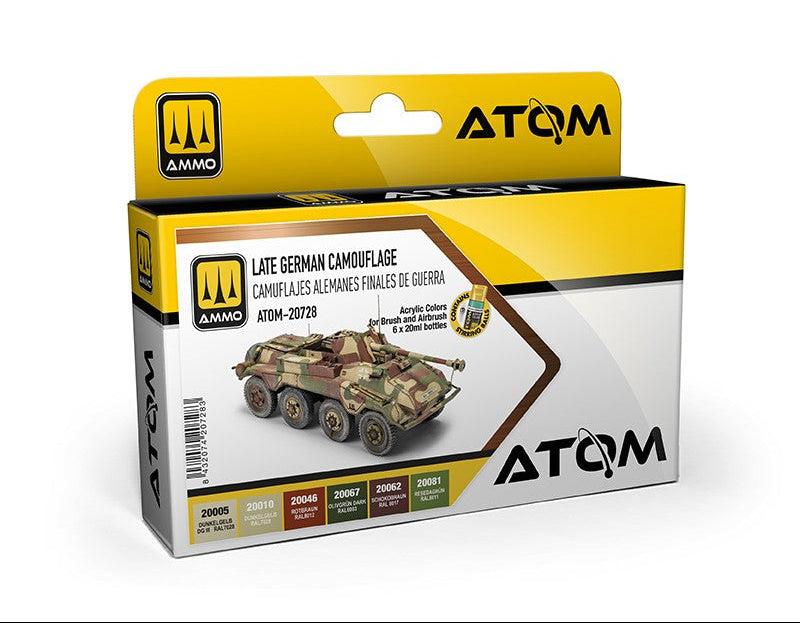 ATOM 20728 Set Late German Camouflage
