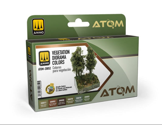 ATOM-20852 Set Colores para vegetación AMMO modelismo