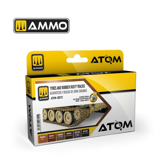 ATOM.20721  Neumáticos y Orugas de Goma Oxidadas