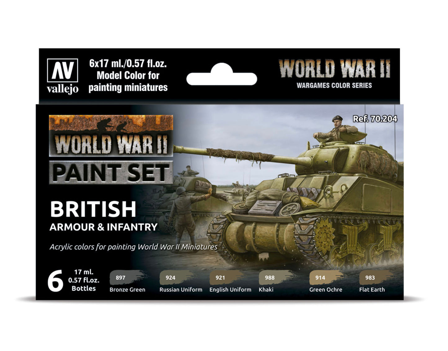 WWII British Armour & Infantry