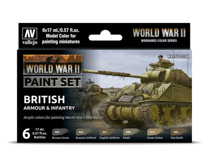 WWII British Armour & Infantry