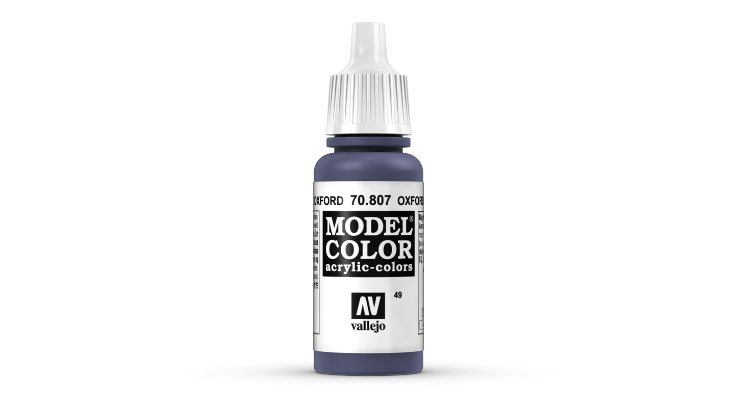 Model Color Azul Oxford