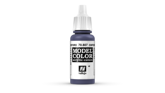 Model Color Azul Oxford