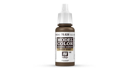 Model Color Alemán Camuflaje Pardo Medio