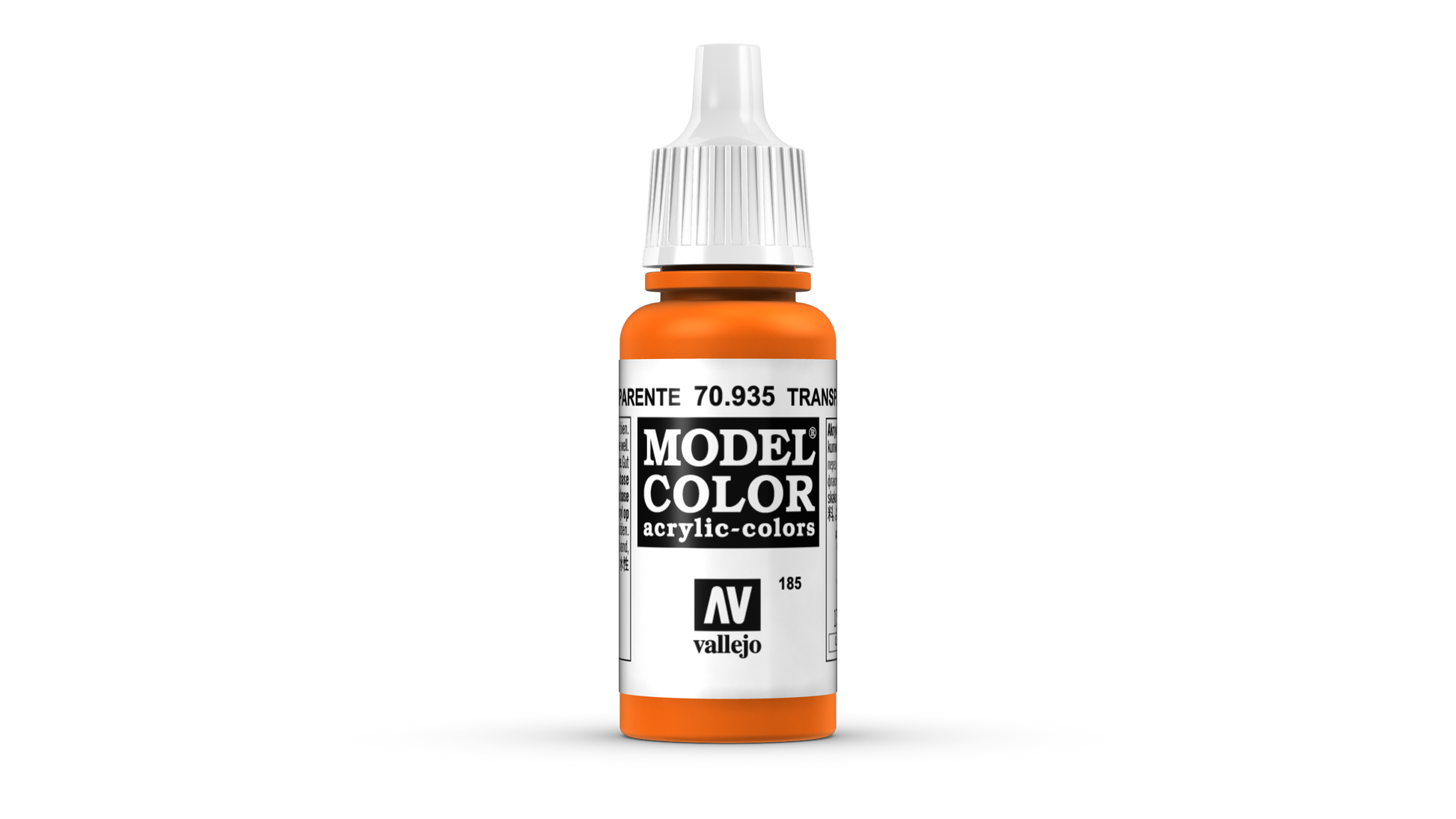 Model Color Naranja Transparente