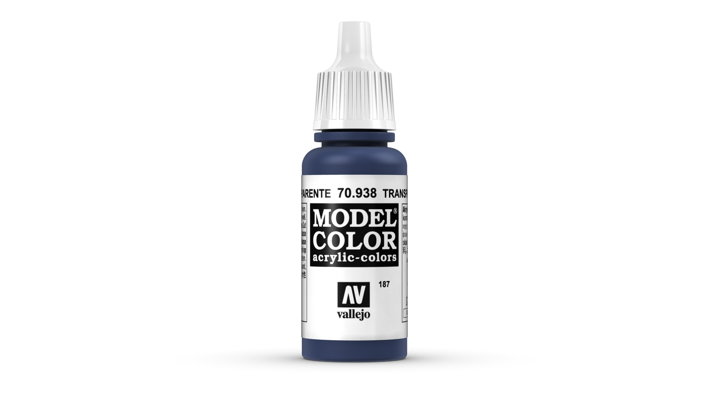 Model Color Azul Transparente