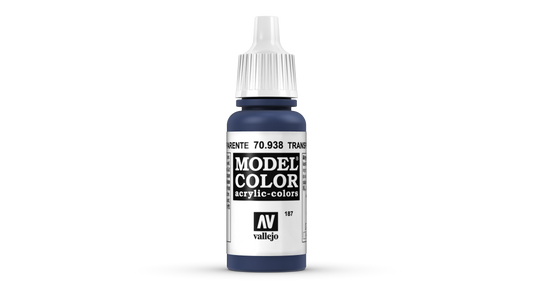 Model Color Azul Transparente