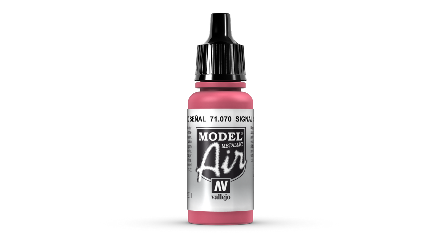Model Air Rojo Señal Metalizado