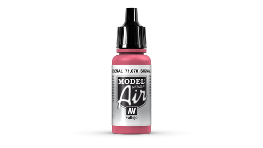 Model Air Rojo Señal Metalizado