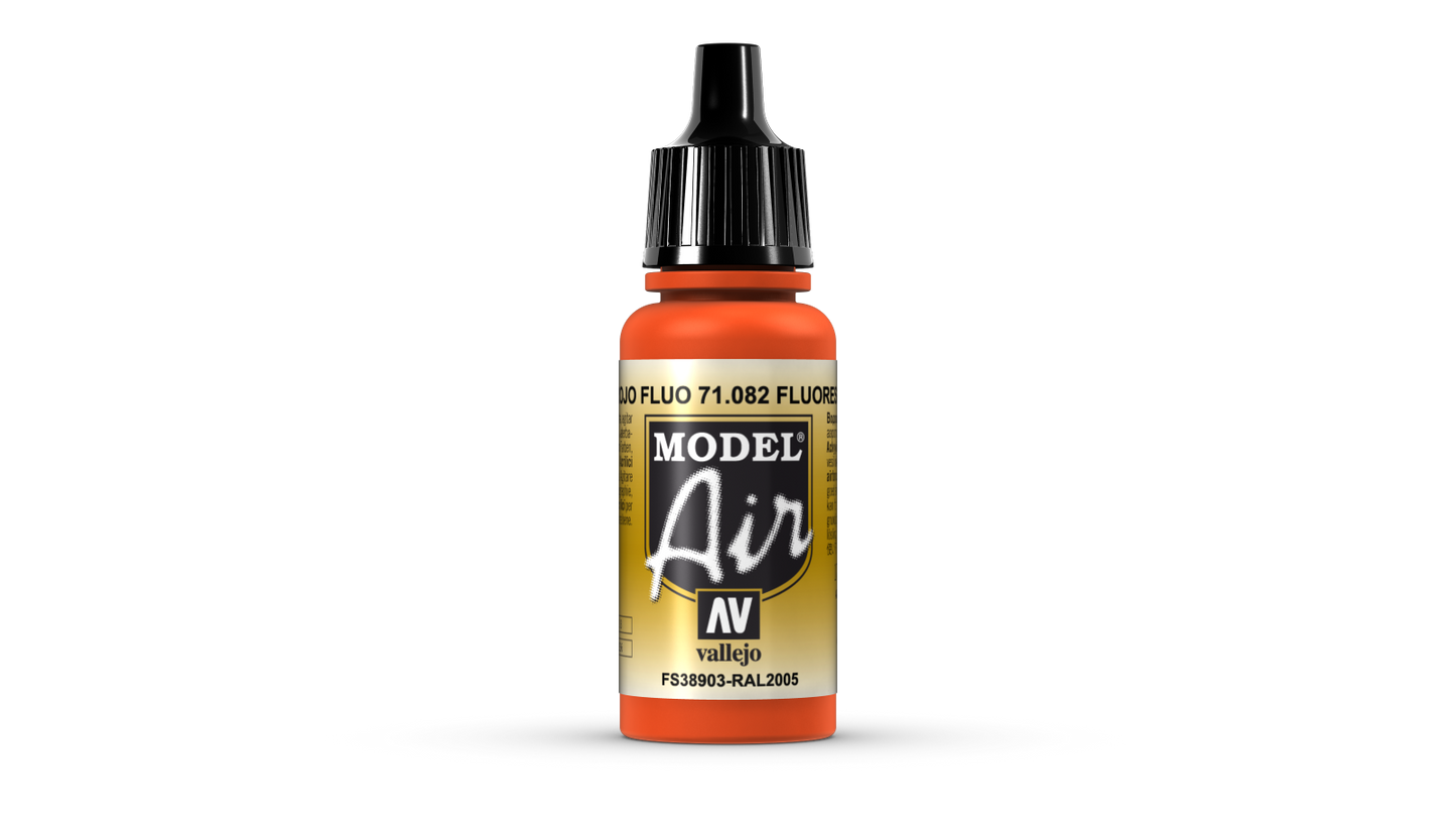 Model Air Rojo Fluorescente
