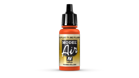 Model Air Rojo Fluorescente