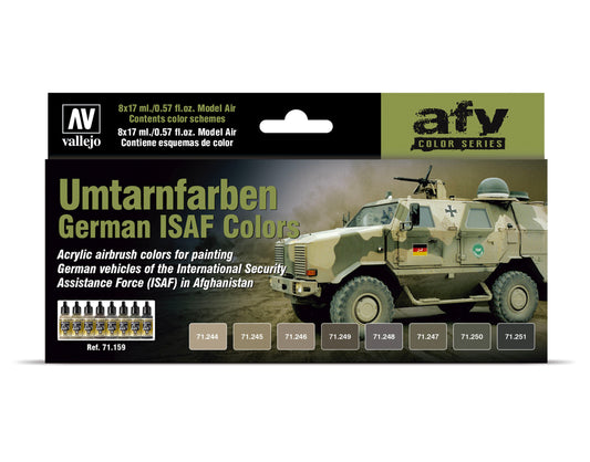 Umtarnfarben German Isaf Colores