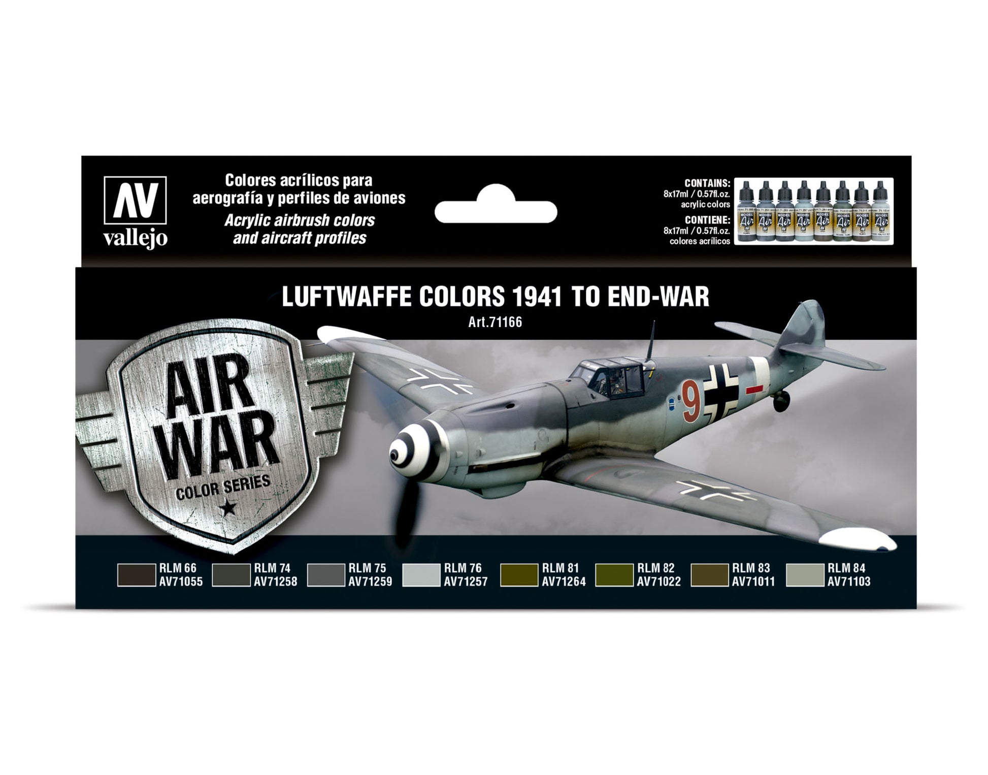 Luftwaffe 1941 To End-War Colores