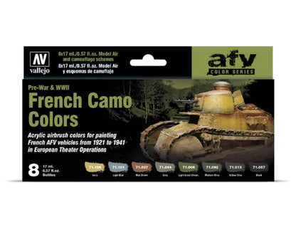 French Camo Colors Pre-War & WWII