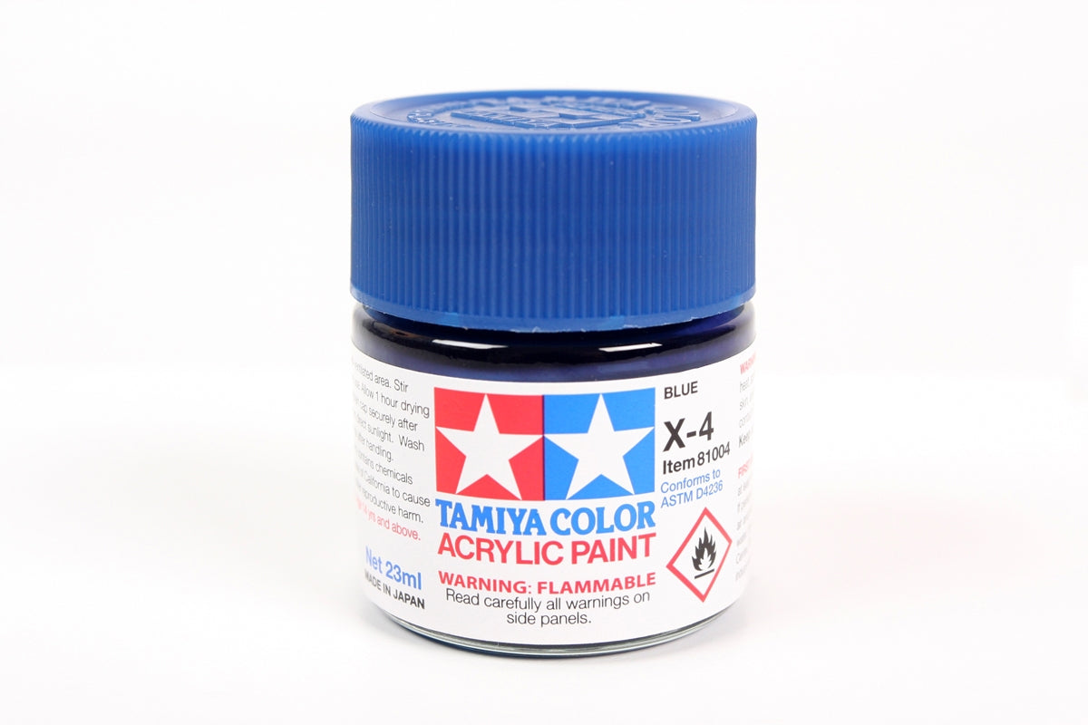 Tamiya Paint Gloss X-4 Blue