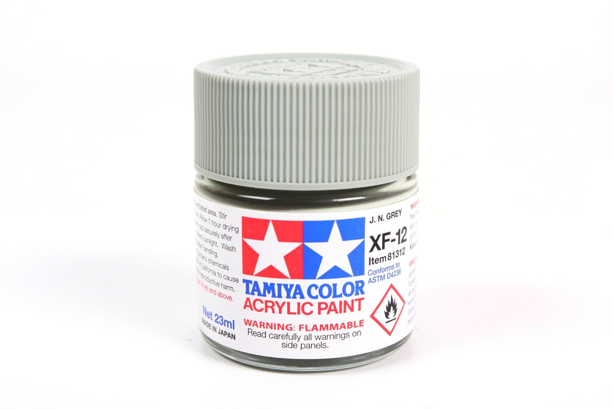 Tamiya Paint Flat  XF-12  J.N. Grey