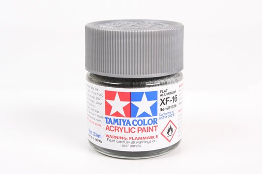 Tamiya Paint Flat  XF-16  Flat Aluminum