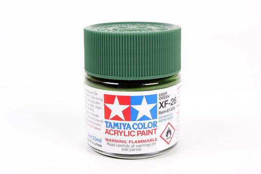 Tamiya Paint Flat  XF-26  Deep Green