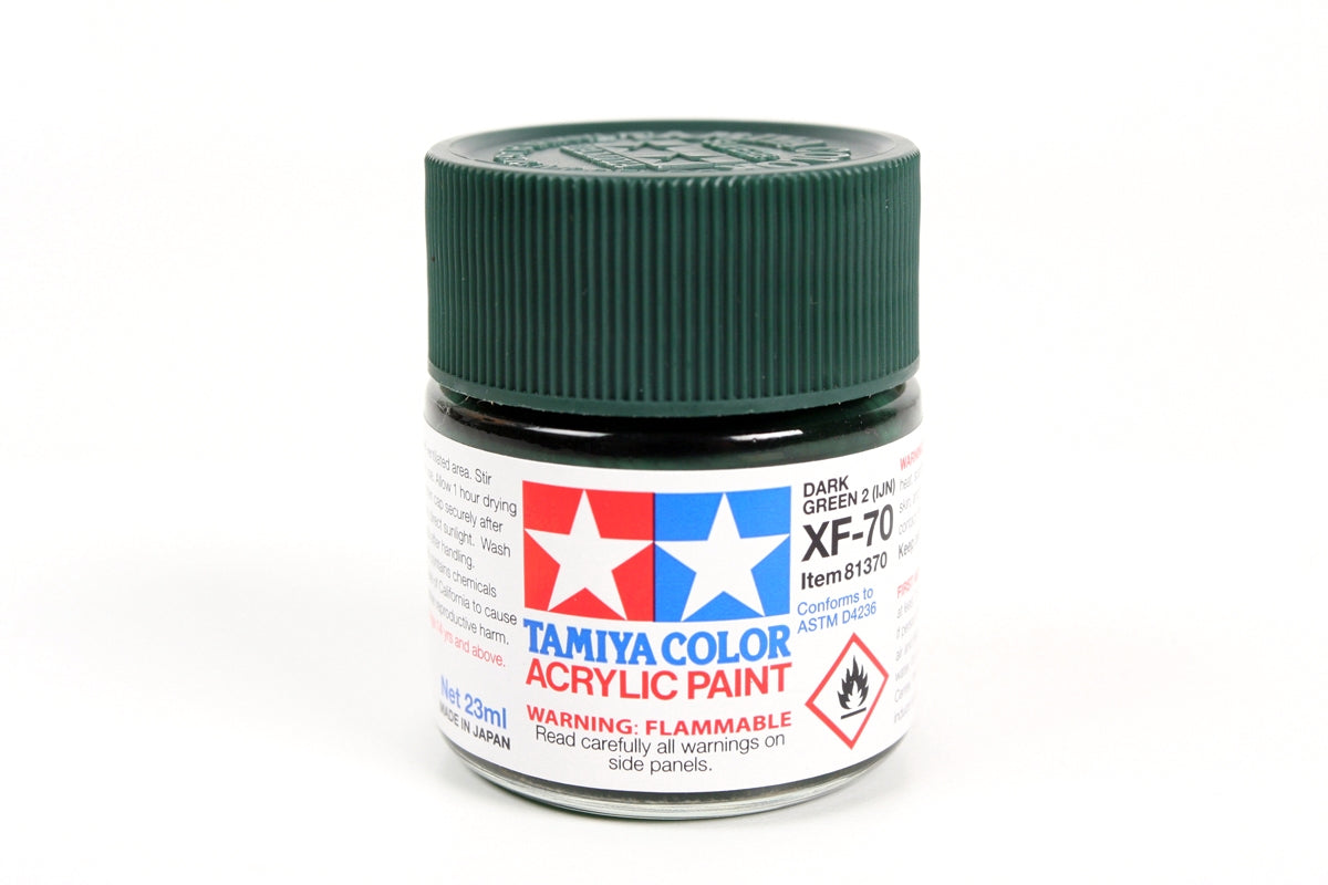 Tamiya Paint Flat    XF-70  Dark Green ( IJN )
