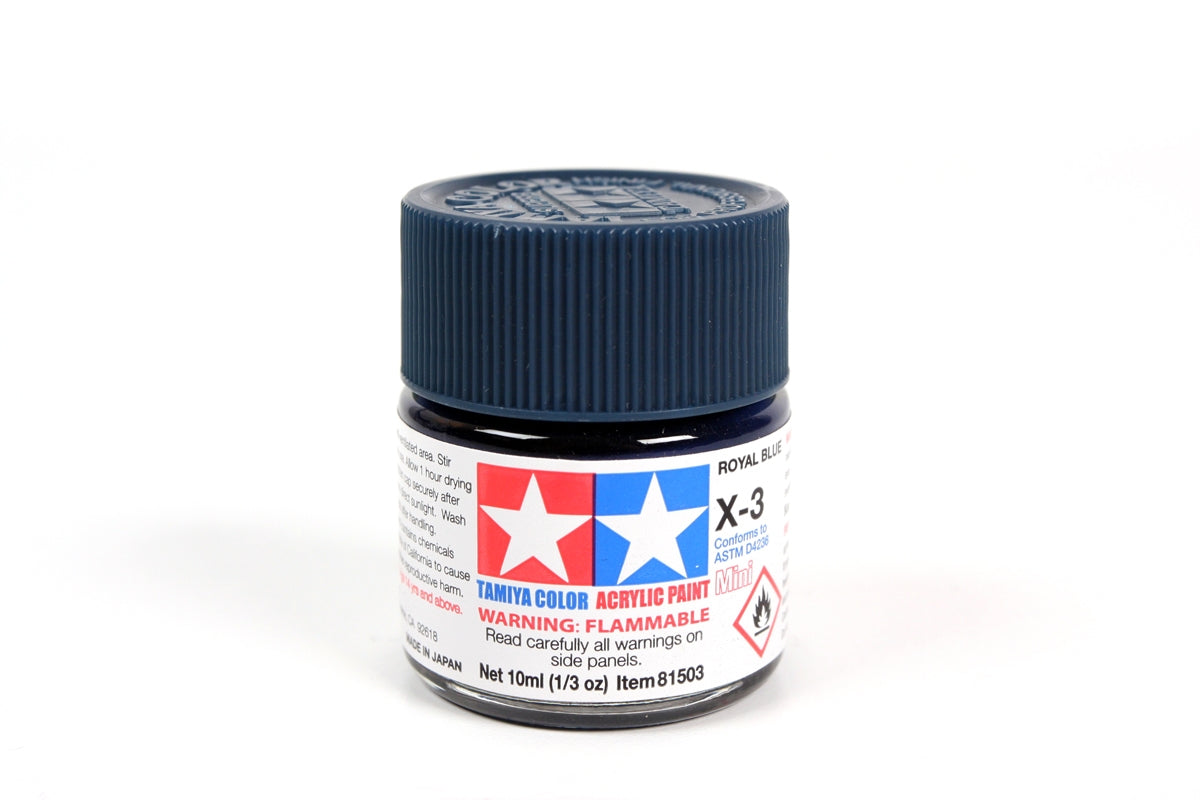 Tamiya Paint Gloss X-3 Royal Blue