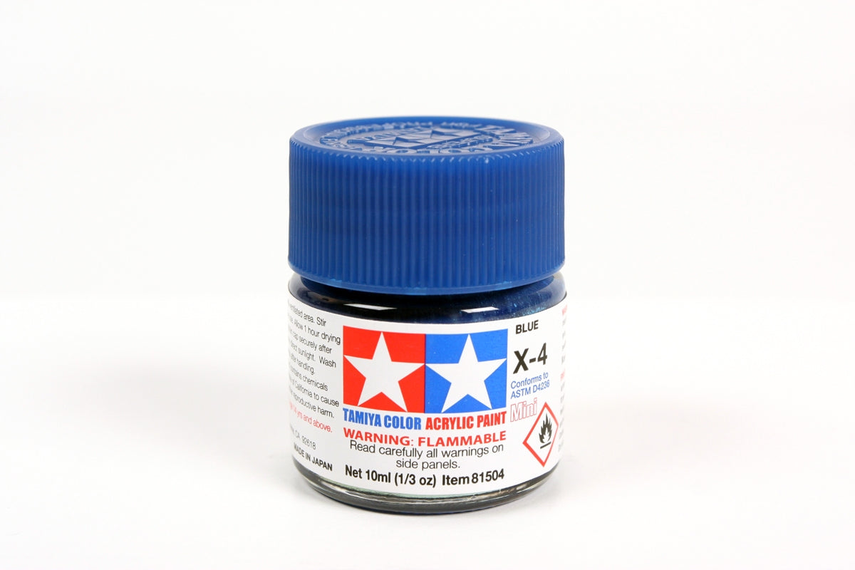 Tamiya Paint Gloss X-4 Blue