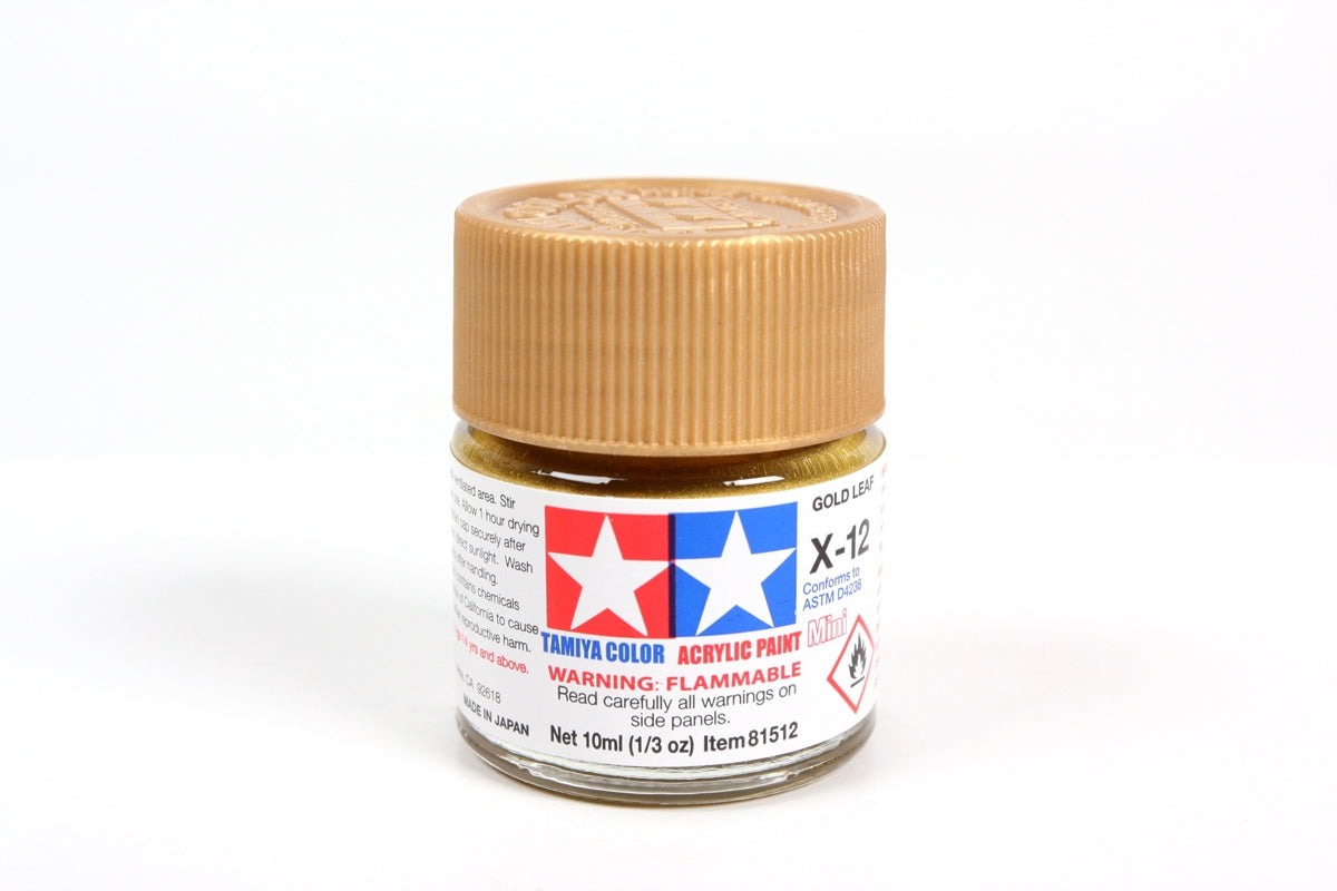 Tamiya Paint Gloss X-12 Gold Leaf