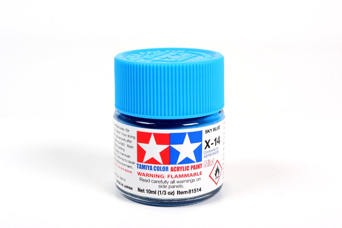 Tamiya Paint Gloss X-14 Sky Blue