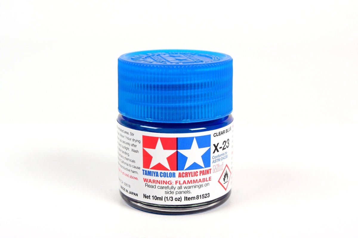 Tamiya Paint Gloss X-23 Clear Blue